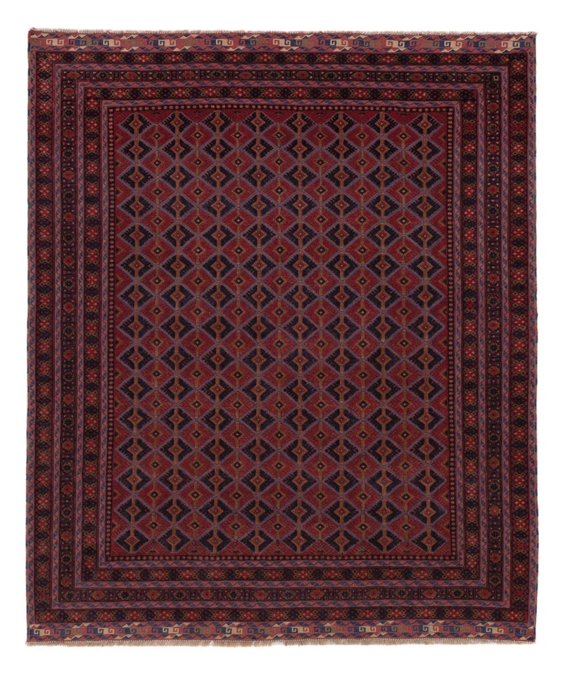 Kelim Afghan Teppich 158x193cm