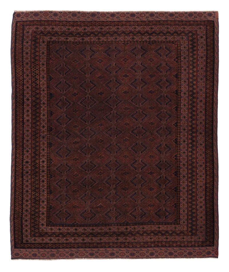 Kelim Afghan Teppich 156x189cm