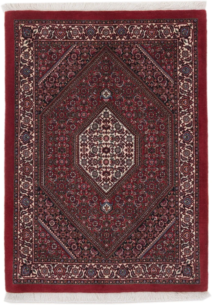 Perserteppich - Bidjar - Royal - 80 x 113 cm - dunkelrot