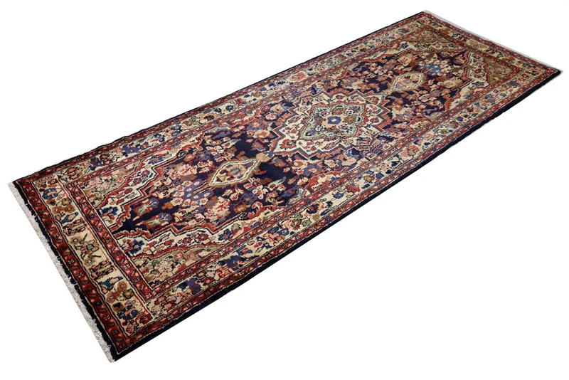 Läufer Perser - Nomadic - 110 x 297 cm - dunkelbeige