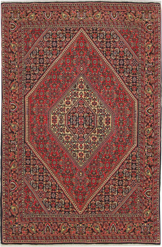 Perserteppich - Bidjar - 115 x 172 cm - rot