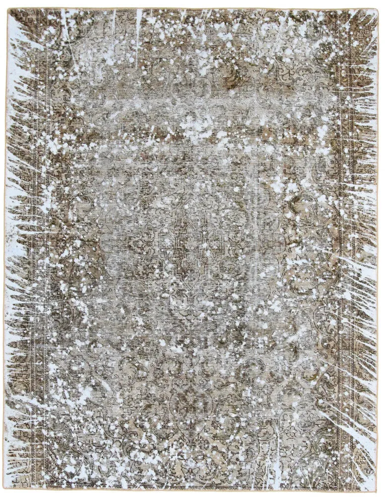 Designer Teppich - 205 x 265 cm - taupe