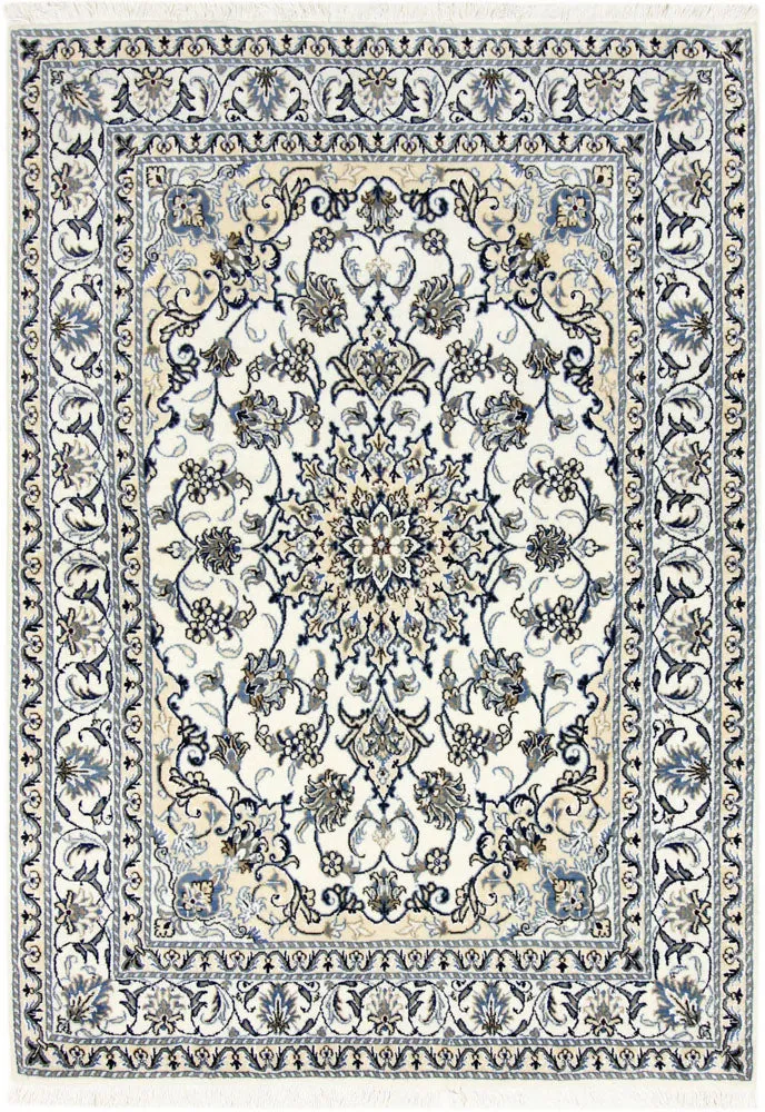 Perserteppich - Nain - 148 x 207 cm - creme