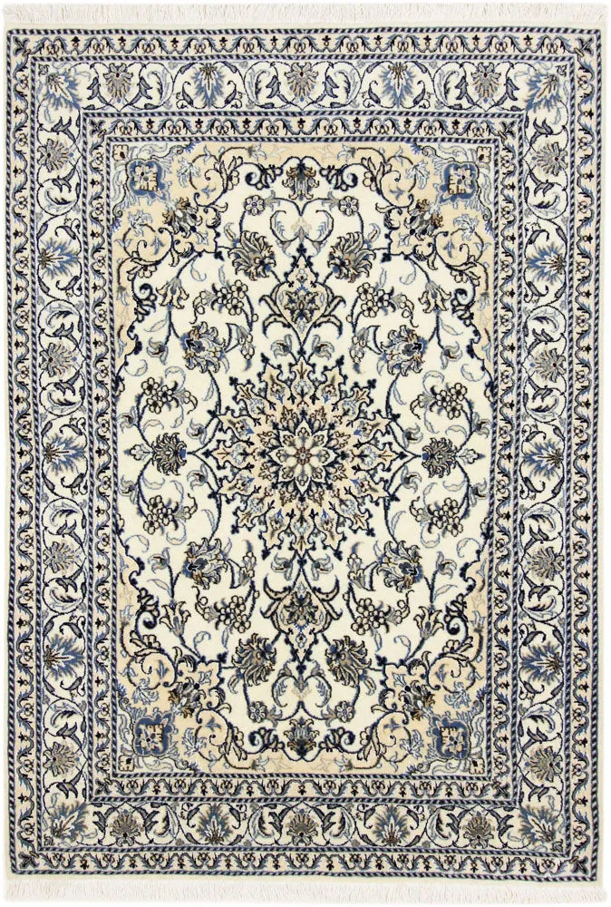 Perserteppich - Nain - 144 x 203 cm - creme