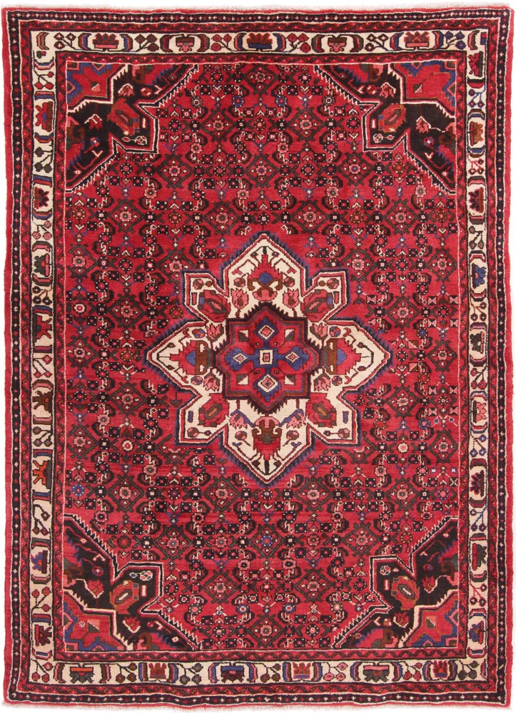 Perserteppich - Nomadic - 157 x 240 cm - rot