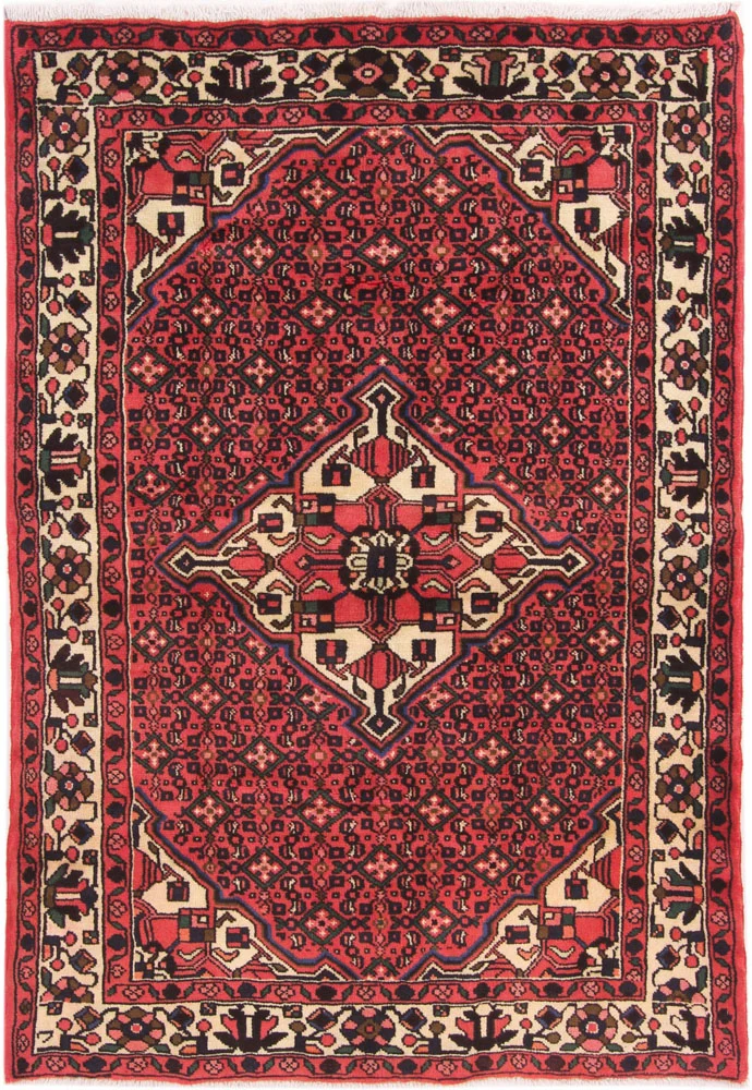 Perserteppich - Nomadic - 140 x 200 cm - rot