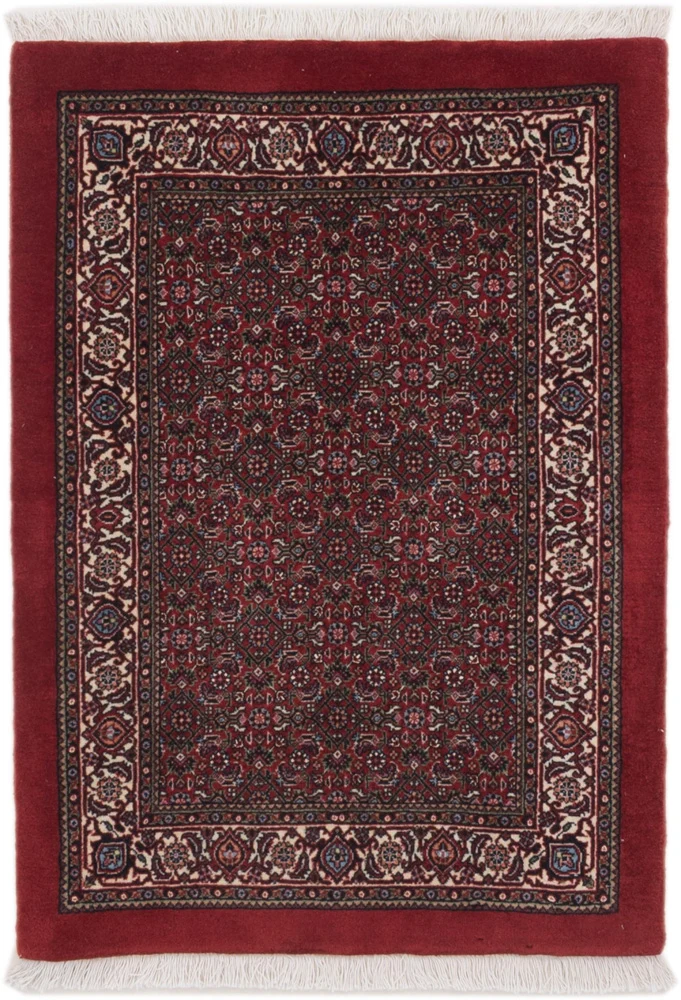 Perserteppich - Bidjar - Royal - 70 x 100 cm - dunkelrot