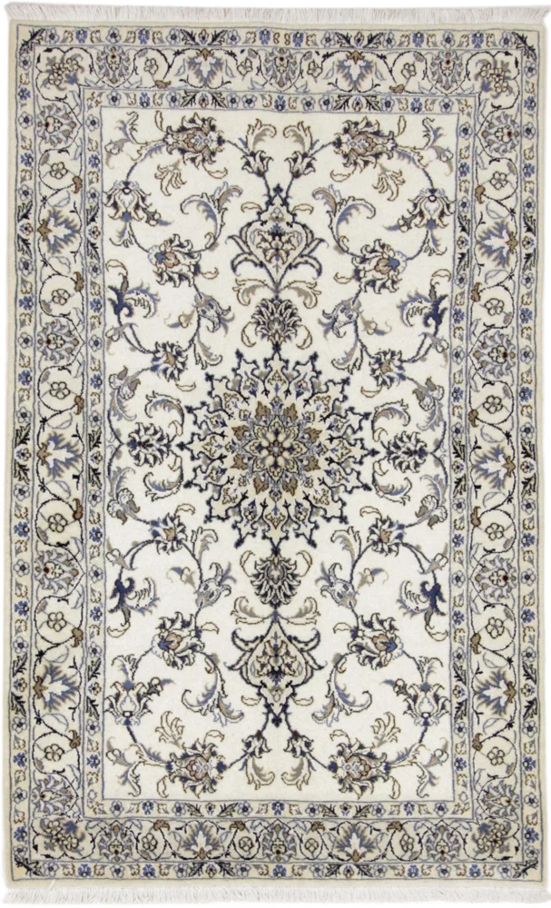 Perserteppich - Nain - 120 x 200 cm - creme