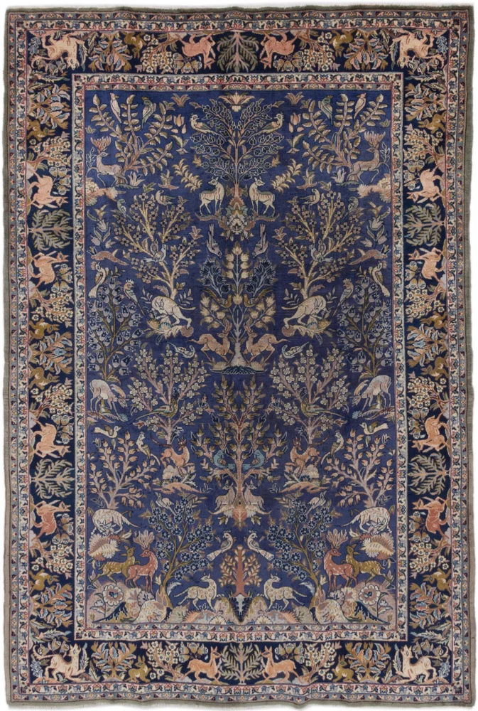 Perserteppich - Classic - 210 x 315 cm - dunkelblau