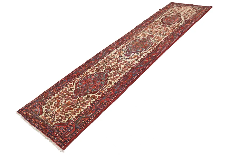 Läufer Perser - Nomadic - 83 x 356 cm - hellbeige