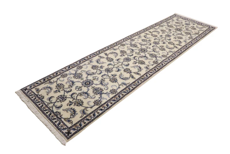 Läufer Perser - Nain - 78 x 293 cm - creme