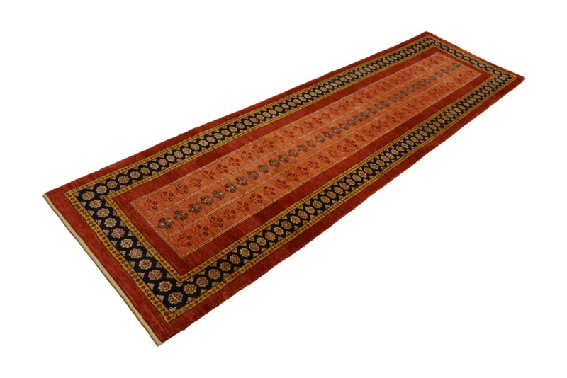 Läufer Gabbeh - Kaschkuli Perser - 82 x 290 cm - hellrot