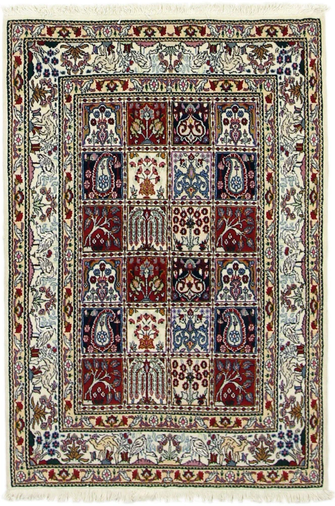 Perserteppich - Classic - 98 x 143 cm - dunkelbeige