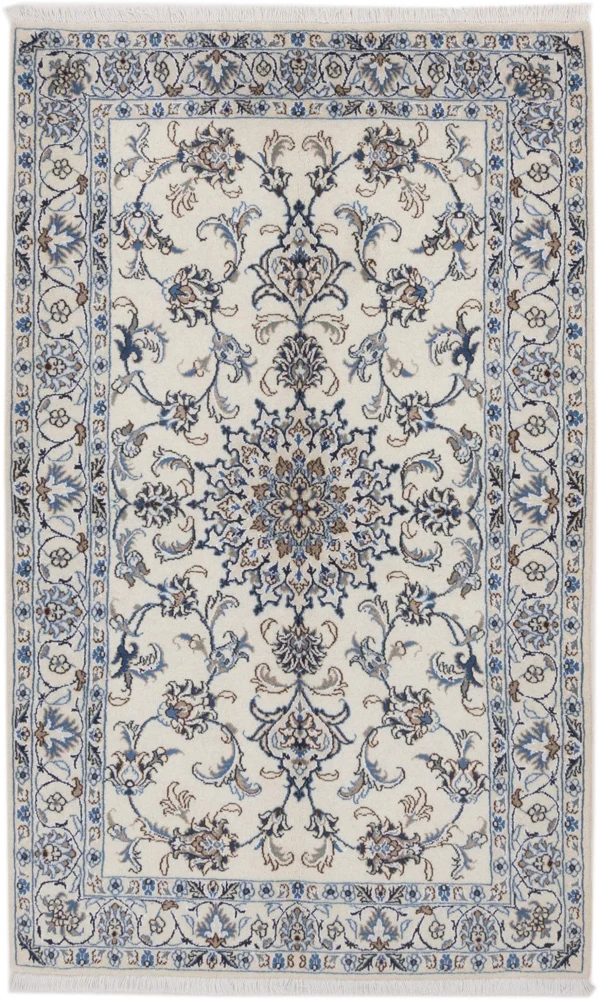 Perserteppich - Nain - 120 x 195 cm - creme