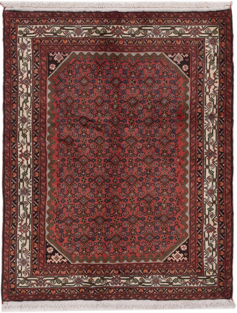 Perserteppich - Nomadic - 147 x 190 cm - rost