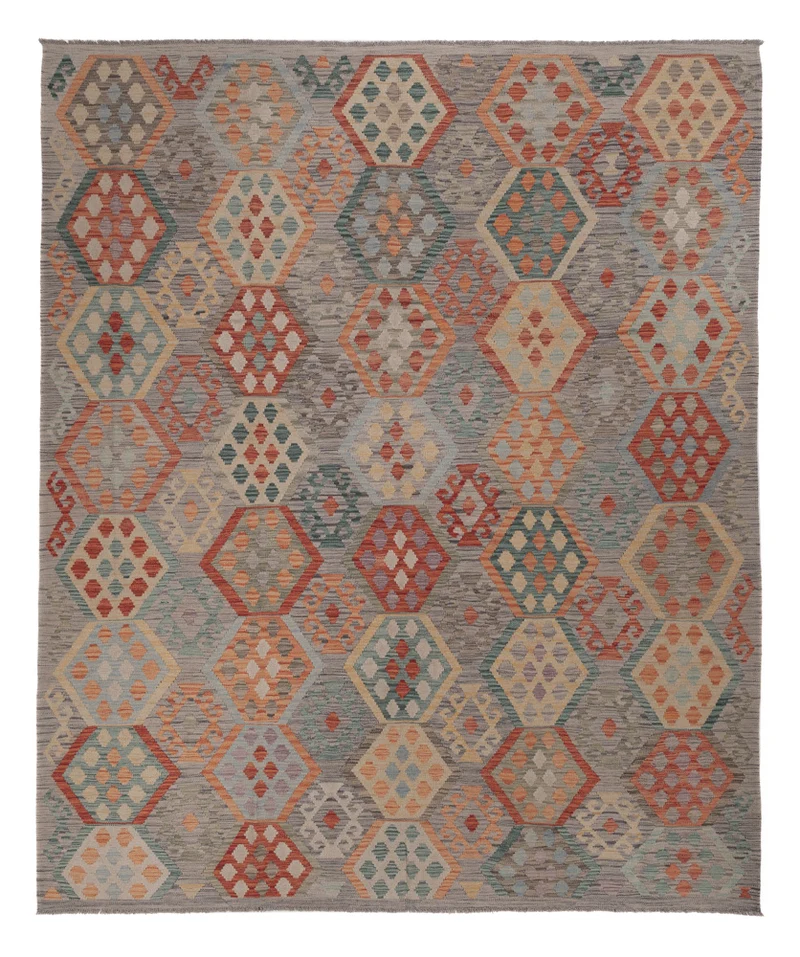 Kelim Maimene Teppich 252x298cm