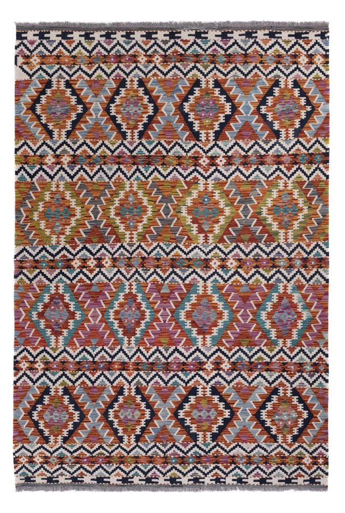 Kelim Teppich - Splash - 175 x 256 cm - mehrfarbig
