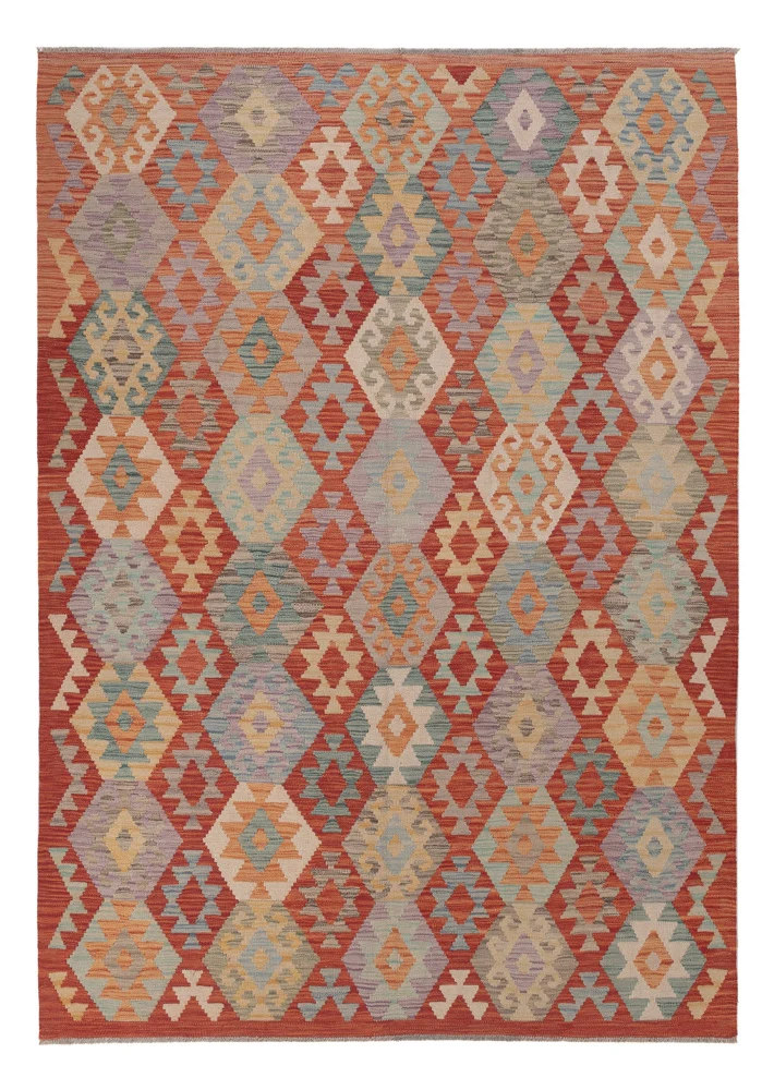 Kelim Teppich - Splash - 178 x 252 cm - mehrfarbig