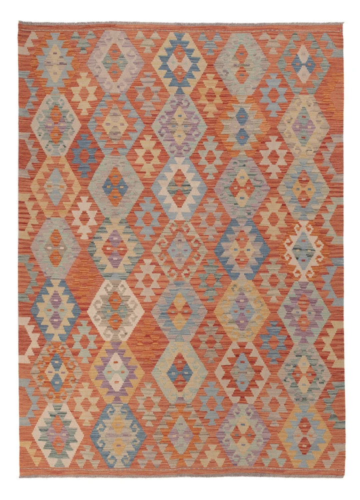 Kelim Teppich - Splash - 178 x 243 cm - mehrfarbig
