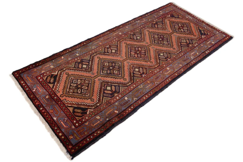 Läufer Perser - Nomadic - 80 x 180 cm - rost