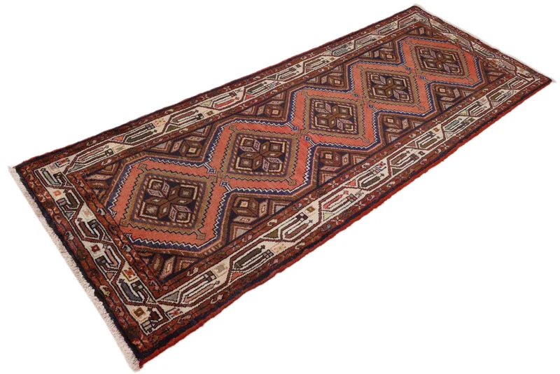 Läufer Perser - Nomadic - 79 x 207 cm - rost