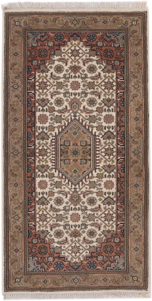Orientteppich - Bidjar - Indus - 73 x 138 cm - sand