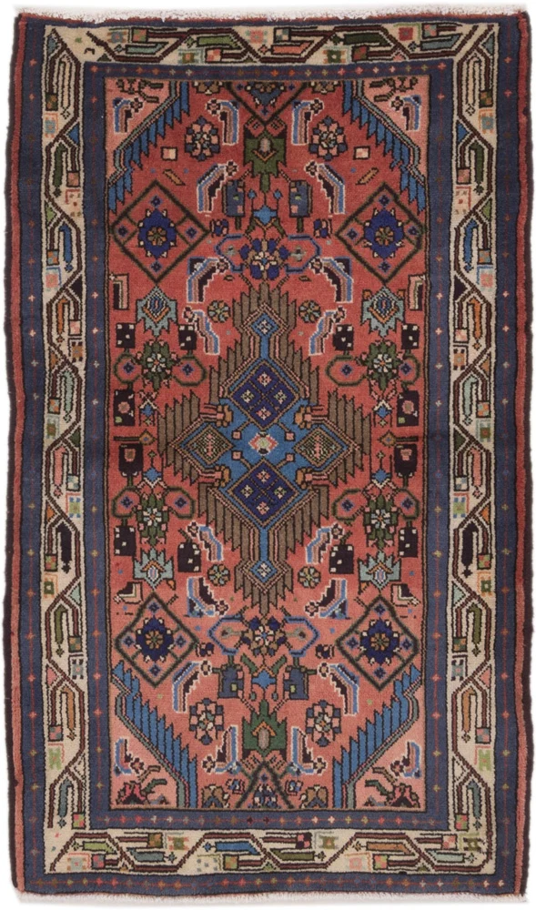 Perserteppich - Classic - 80 x 138 cm - hellrot