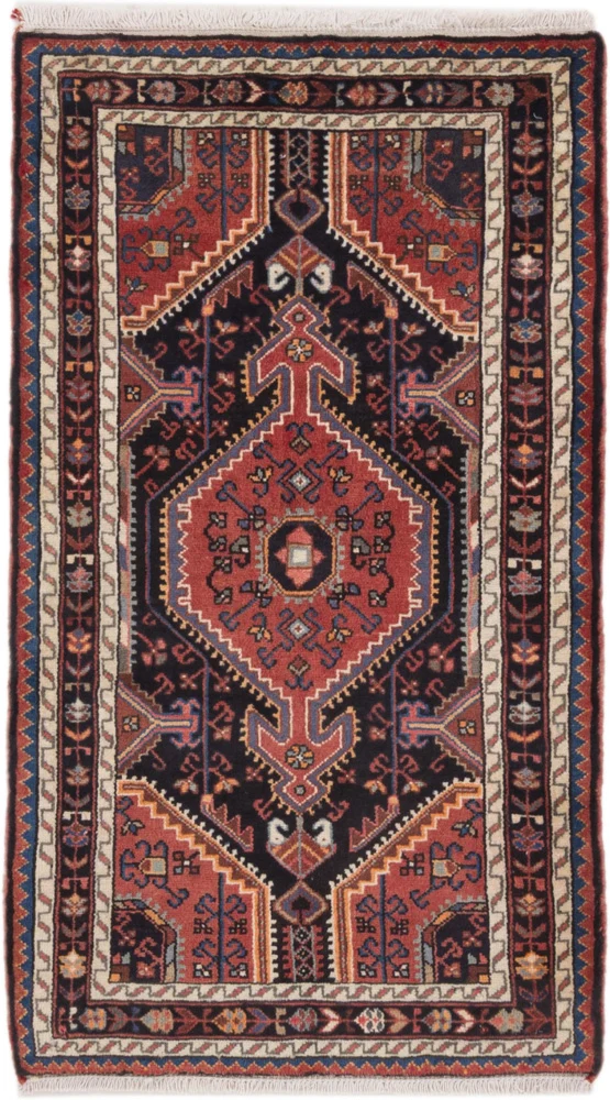 Perserteppich - Nomadic - 77 x 130 cm - rost