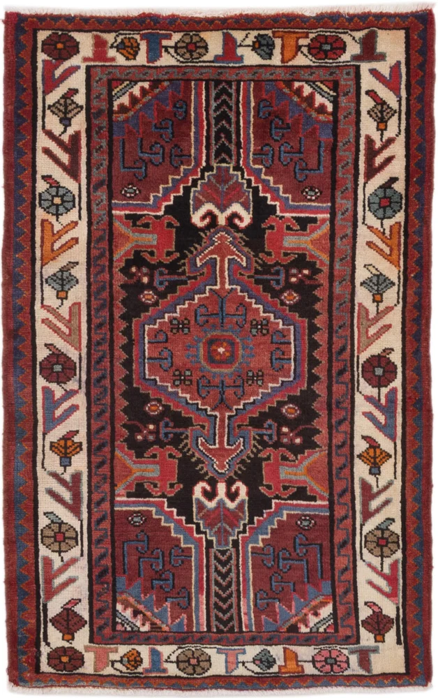 Perserteppich - Nomadic - 85 x 130 cm - rost