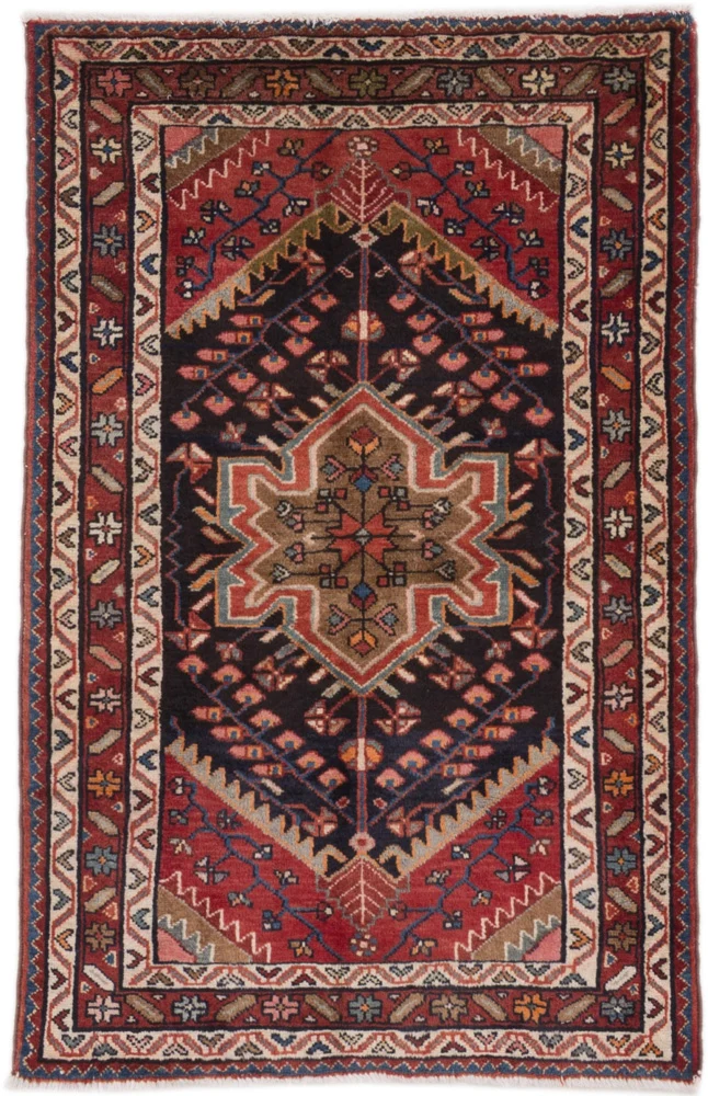 Perserteppich - Nomadic - 82 x 130 cm - mehrfarbig