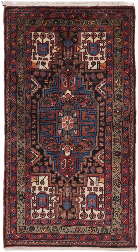 Perserteppich - Nomadic - 75 x 135 cm - rost