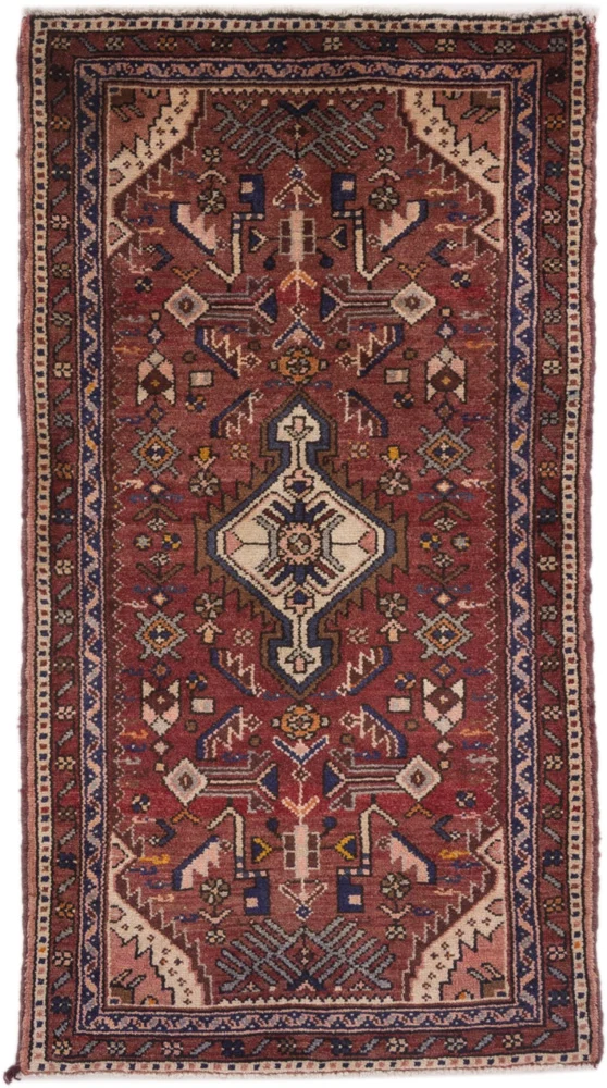 Perserteppich - Nomadic - 72 x 137 cm - rost