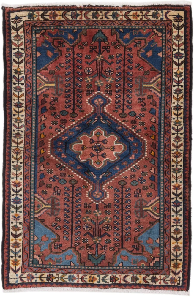 Perserteppich - Nomadic - 83 x 120 cm - rost