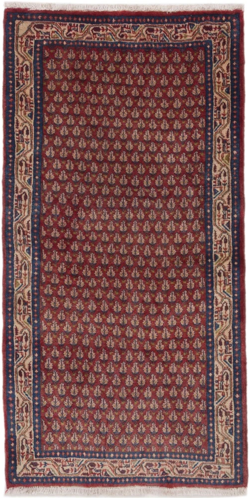Perserteppich - Mir - 70 x 140 cm - rot