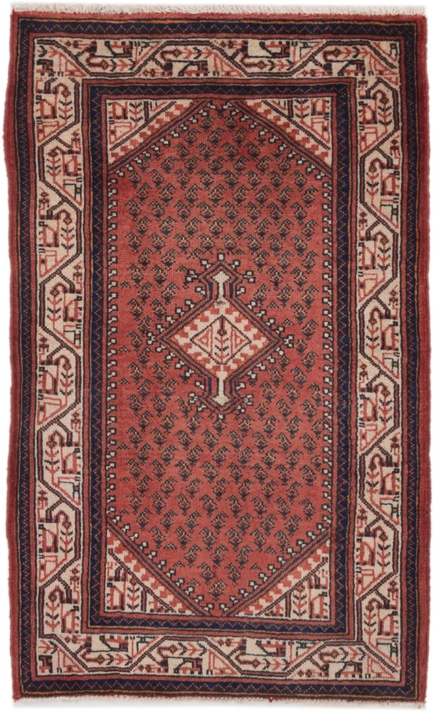 Perserteppich - Mir - 77 x 128 cm - rot