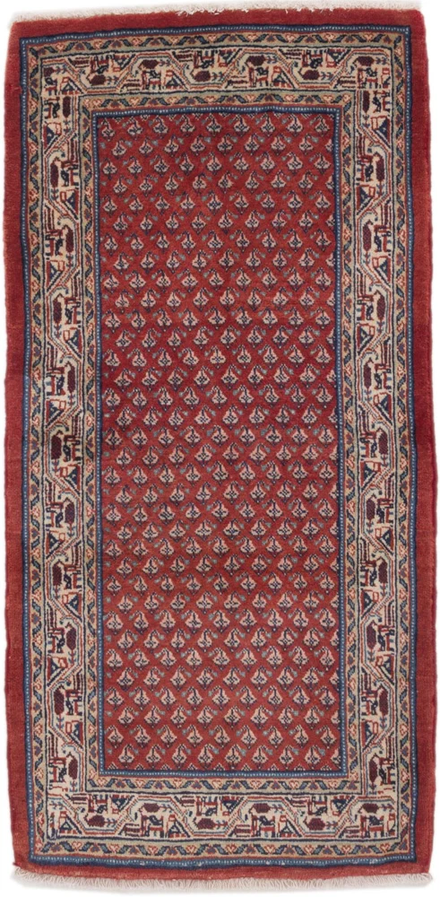 Perserteppich - Mir - 70 x 140 cm - rot