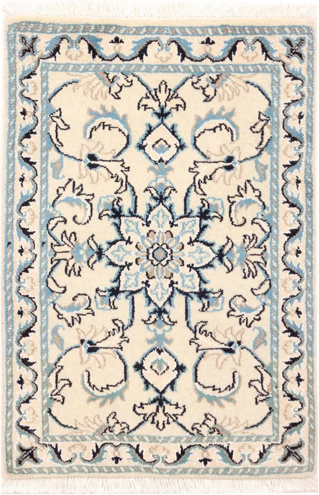 Perserteppich - Nain - 55 x 85 cm - creme