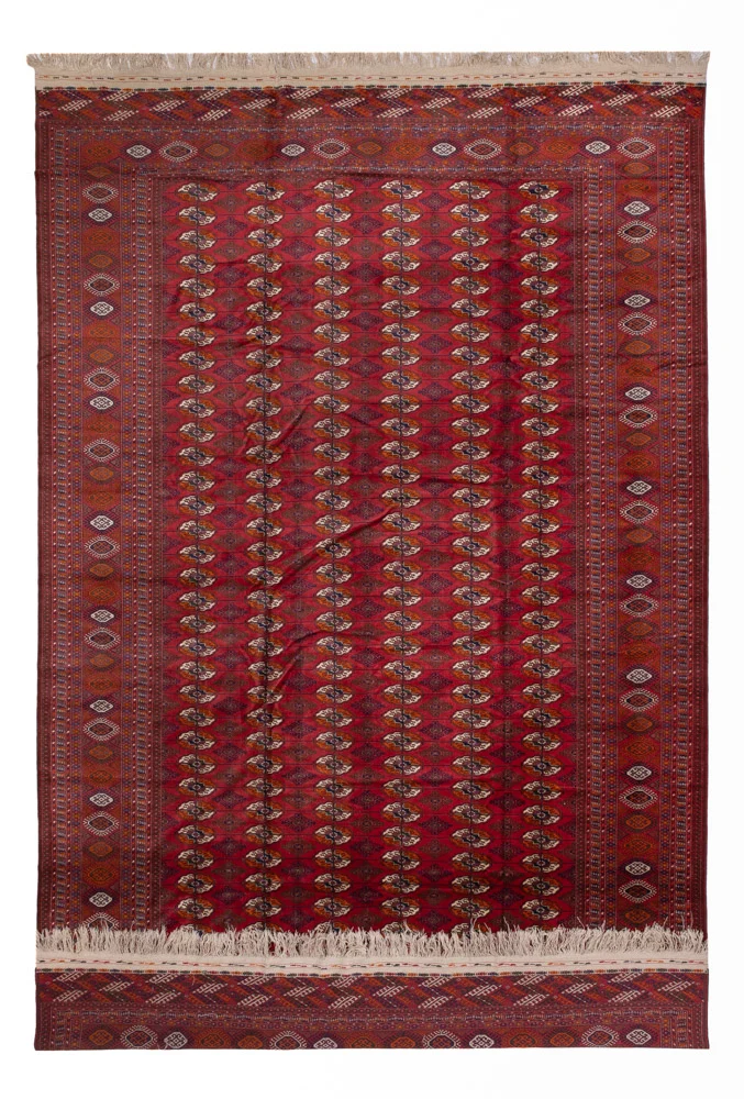 Afghan Teppich - Buchara - 308 x 505 cm - rot