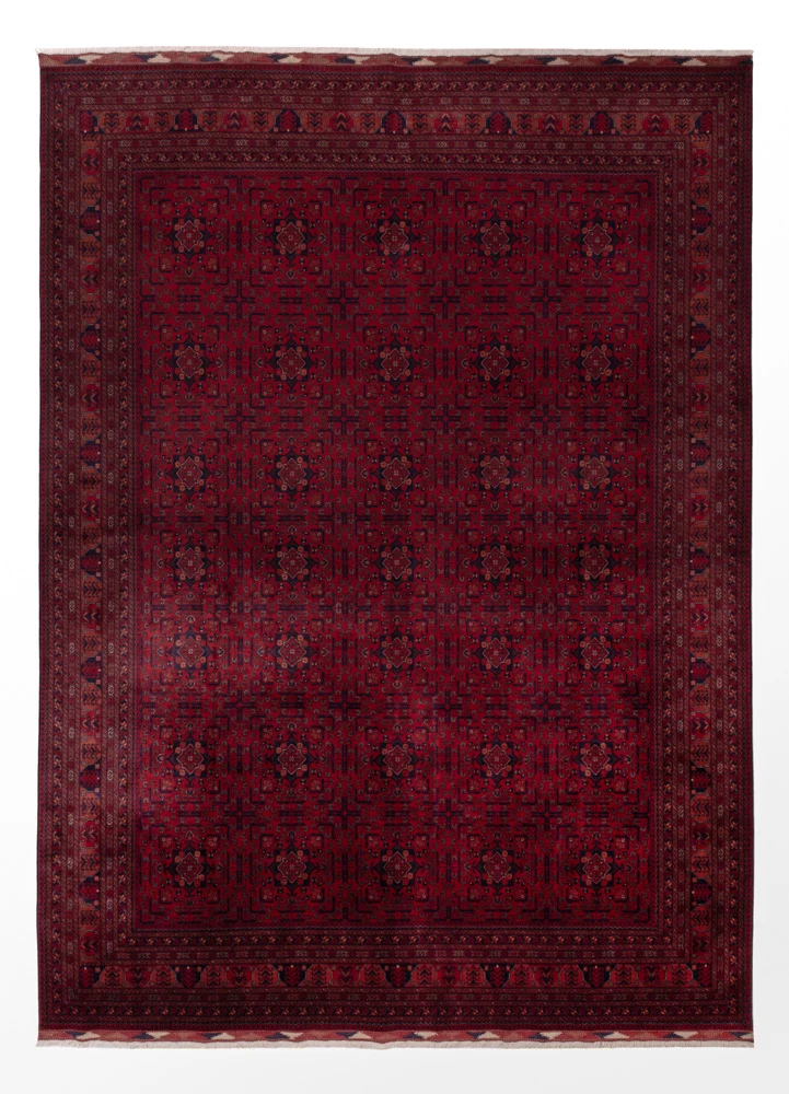 Afghan Teppich 255x354cm - Orientteppich