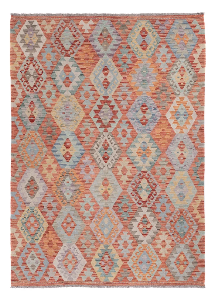 Kelim Teppich - Splash - 174 x 245 cm - mehrfarbig