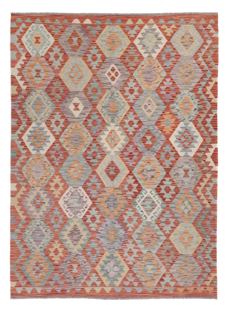 Kelim Teppich - Splash - 166 x 224 cm - mehrfarbig