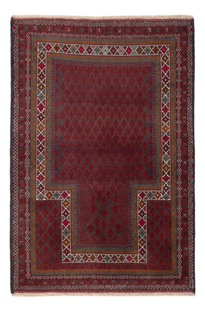 Belutsch Teppich - 90 x 140 cm - rost