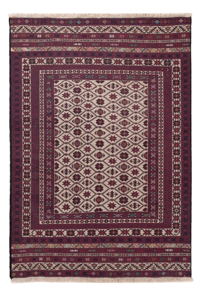 Kelim Afghan Teppich 127x189cm