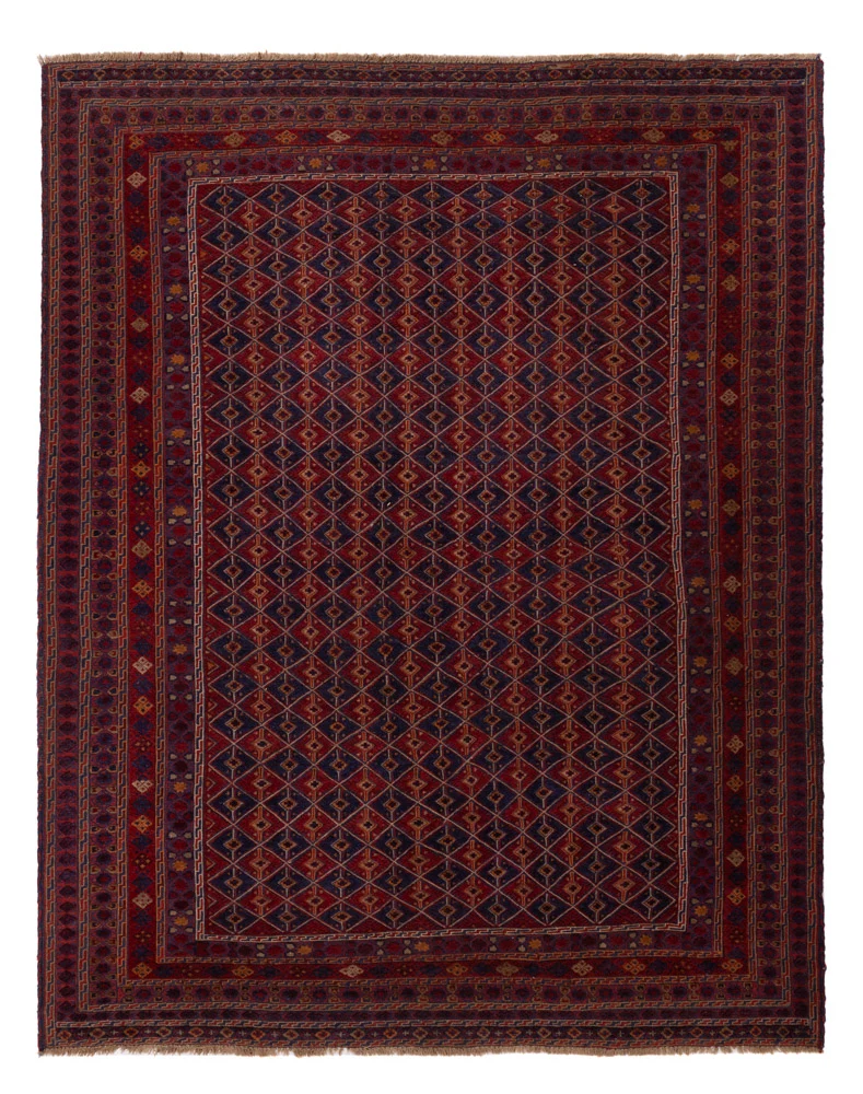 Kelim Afghan Teppich 209x265cm