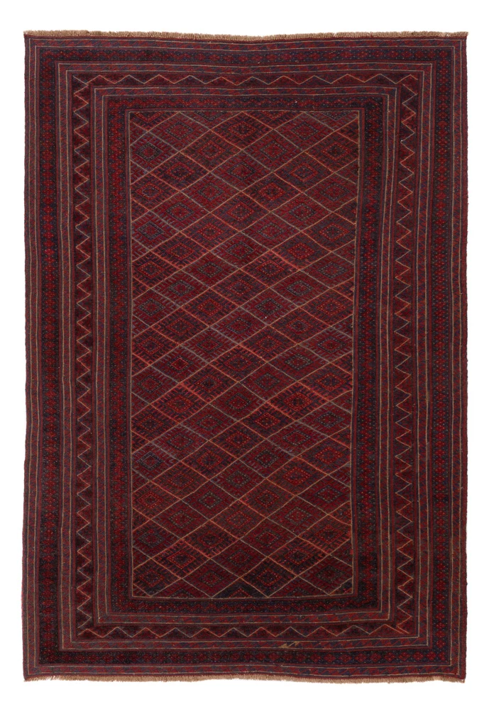 Kelim Afghan Teppich 195x279cm