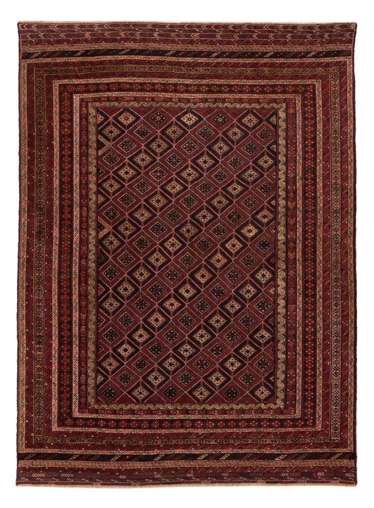 Kelim Afghan Teppich 198x270cm
