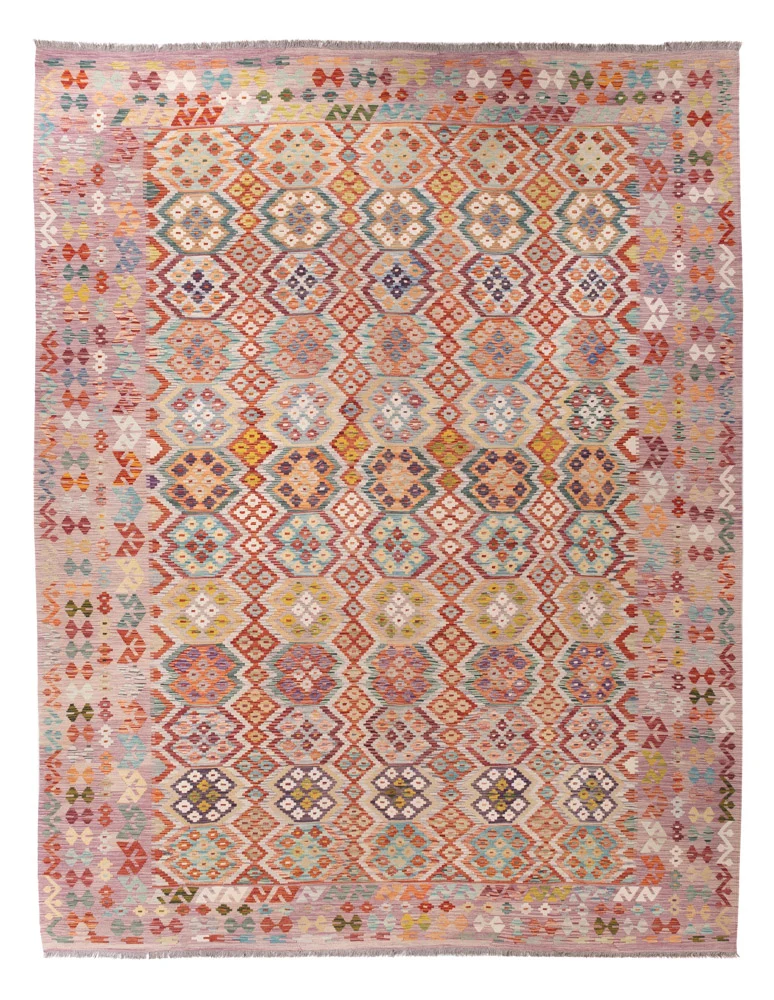 Kelim Maimene Teppich 314x403cm