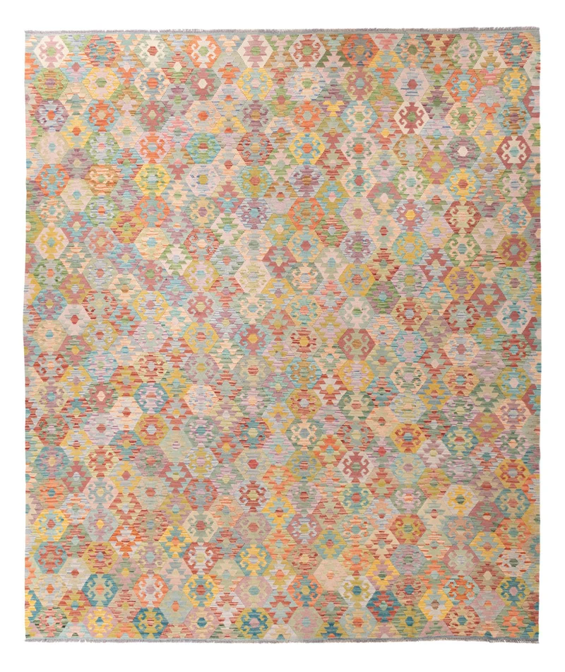 Kelim Maimene Teppich 323x392cm