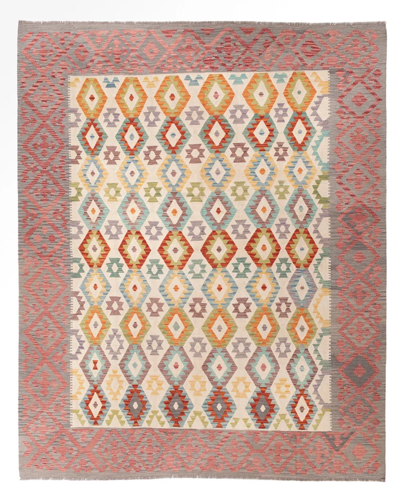 Kelim Maimene Teppich 314x389cm