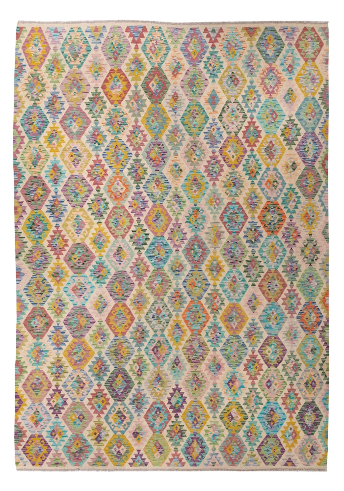 Kelim Maimene Teppich 266x367cm